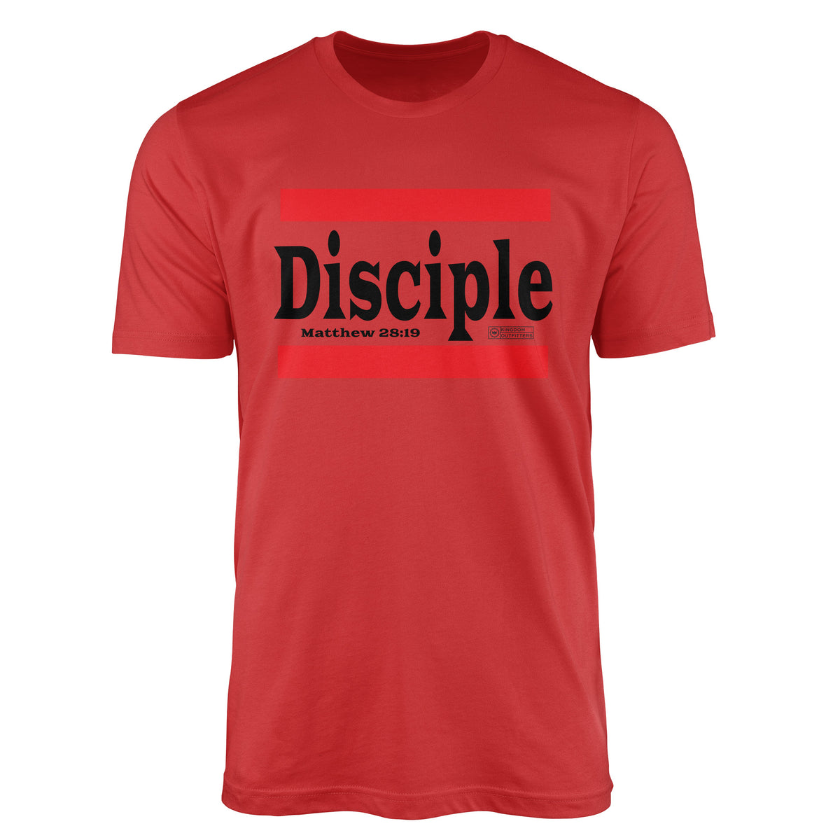 Matthew 28:19 - Disciple Red Line