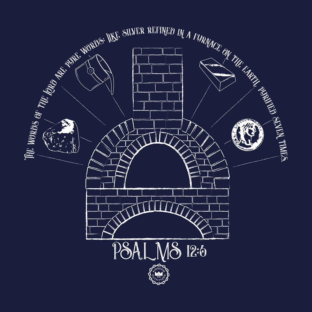 Psalms 12:6 - Pure Words